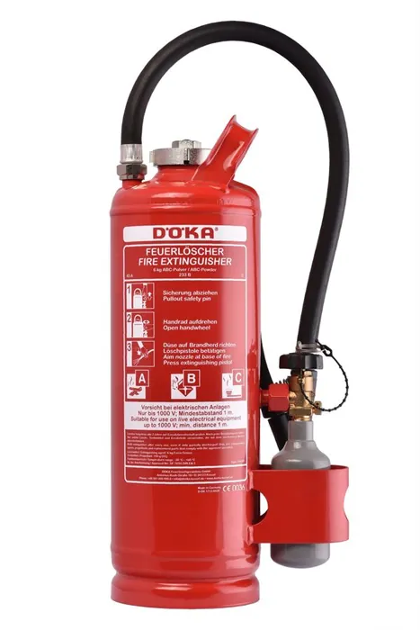 Döka-Feuerlöscher, ABC-Pulver